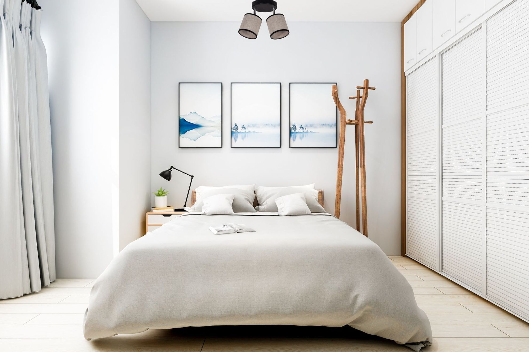 Verstellbarer Deckenstrahler blendarm Stoff E14 2-flmg Innenarchitektur, Lampe, Mobiliar, Inneneinrichtung, Buch