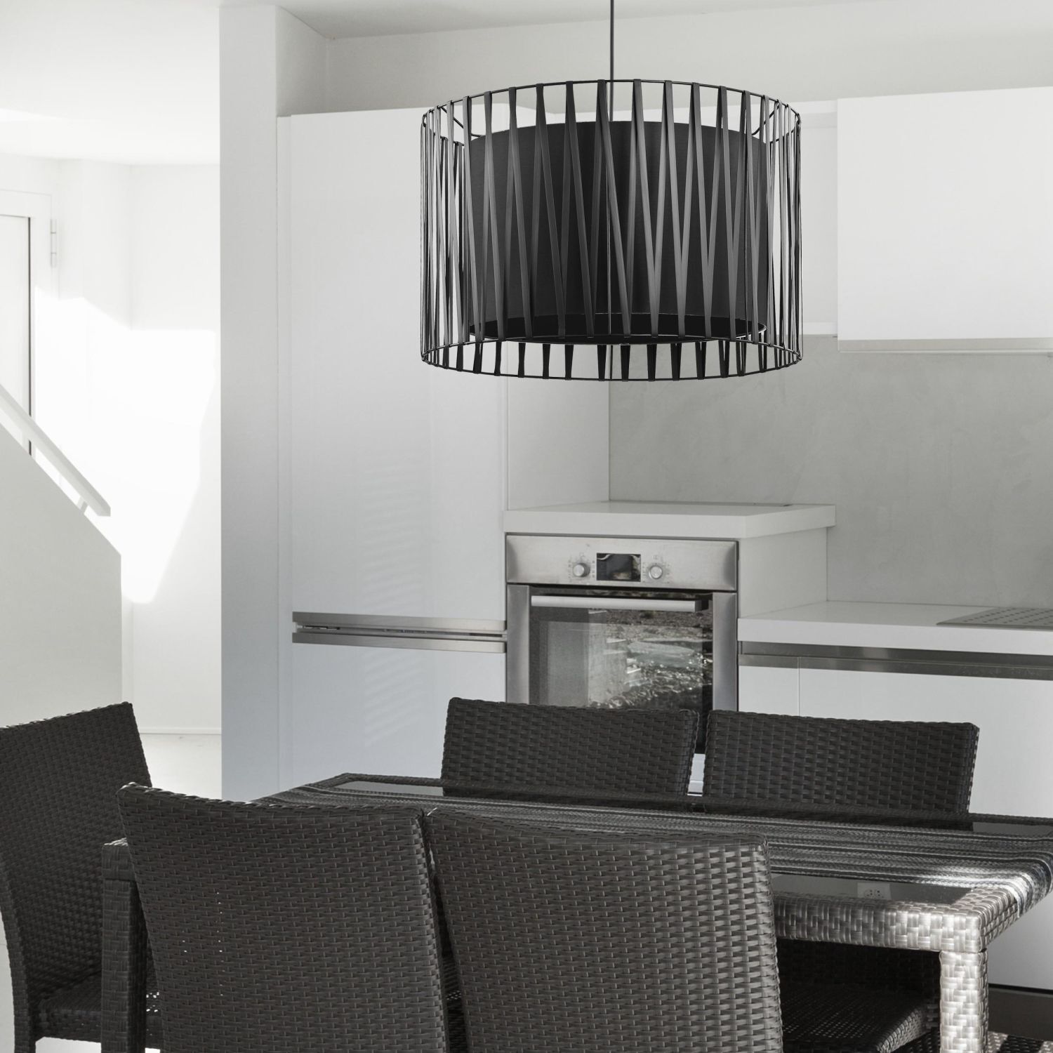 Esszimmer, Esstisch, Tisch, Innenarchitektur, Lampe