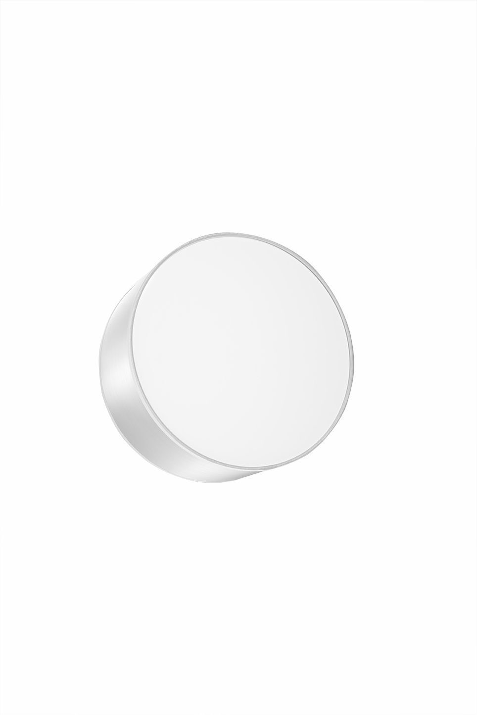 Deckenleuchte flach rund Ø 25 cm Grau E27 blendarm