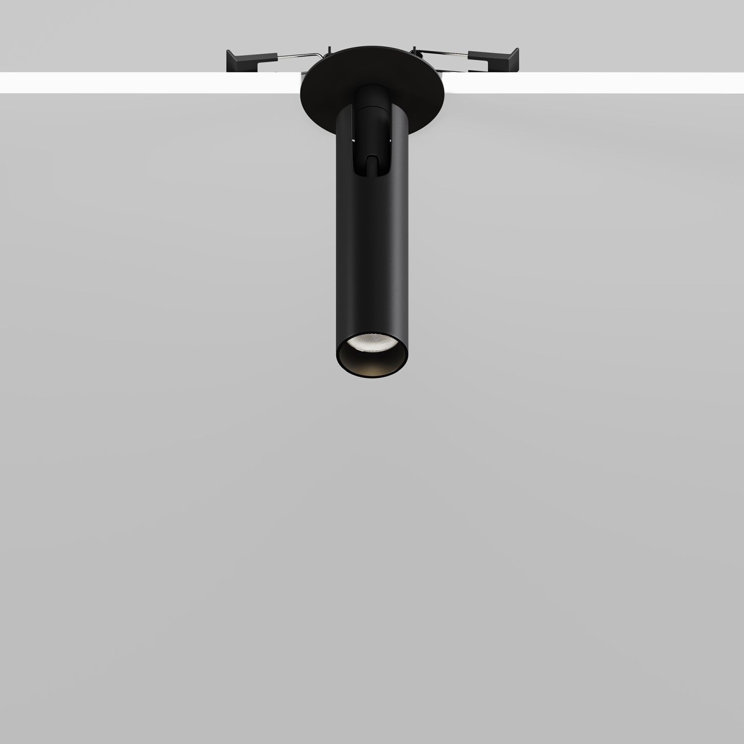 pendant light, track lighting, schwarze zylinderleuchte, deckenleuchte, spotlight
