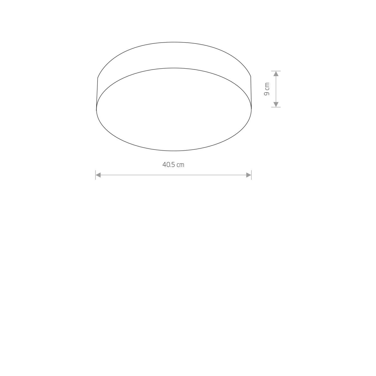 Deckenlampe innen Weiß Ø 40,5 cm 3x E14 rund