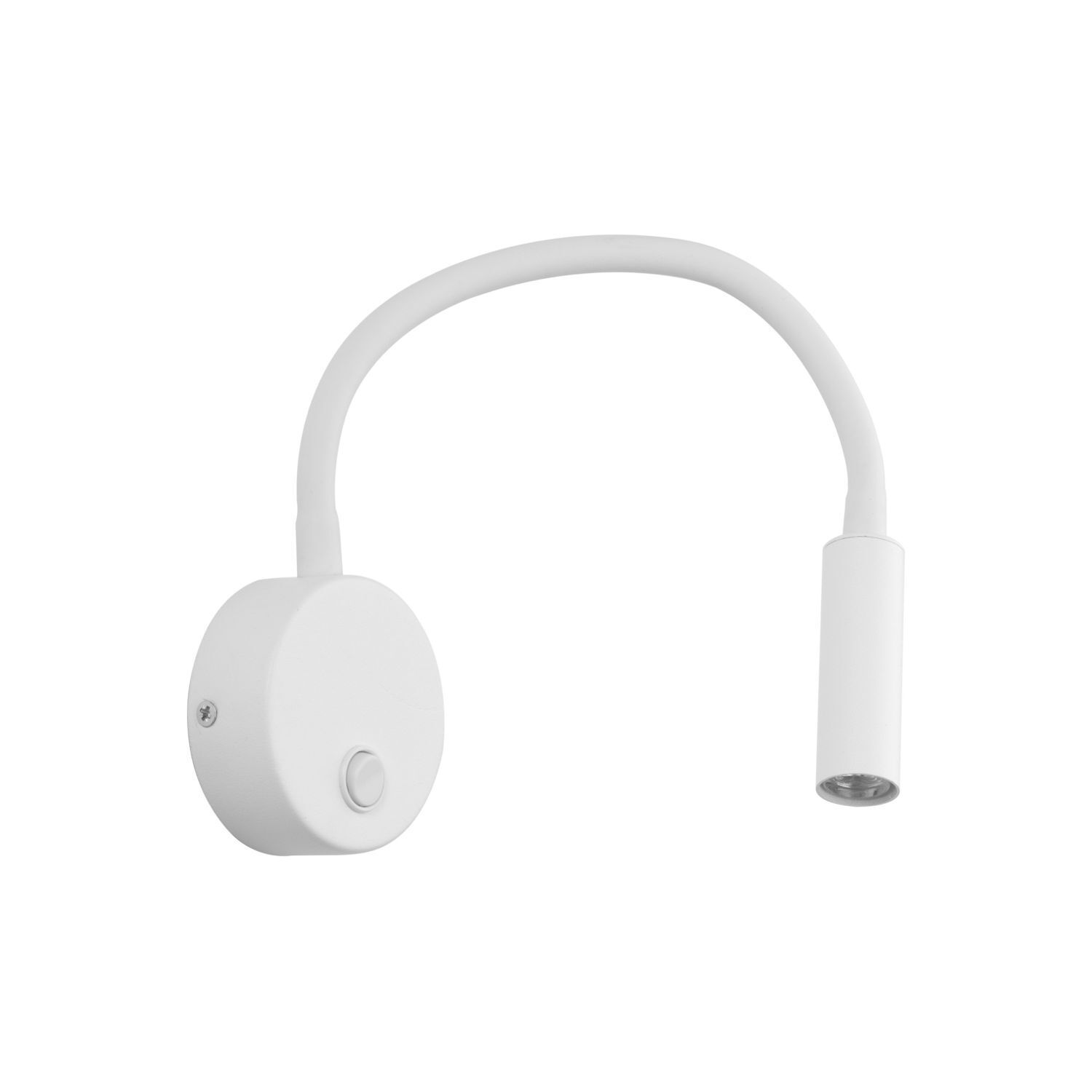 Wandlampe mit Schalter Flexarm Weiß G9 verstellbar LAGOS Adapter, Elektronik, Drinnen, Zimmer, Duscharmatur