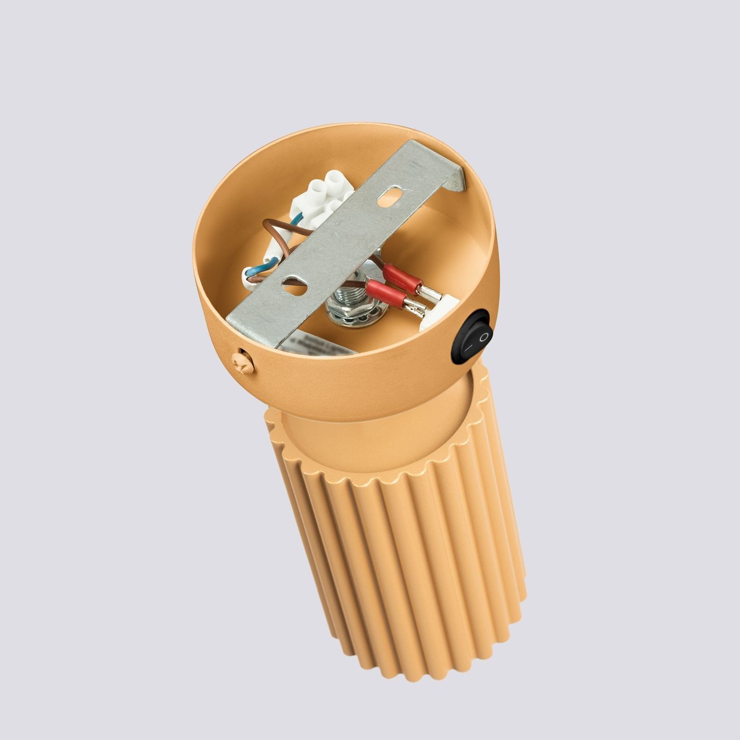 Schwenkbare Leselampe Wand GU10 B: 8 cm klein in Gold aus Alu Schwenkbare Leselampe Wand GU10 B: 8 cm klein in Gold aus Alu