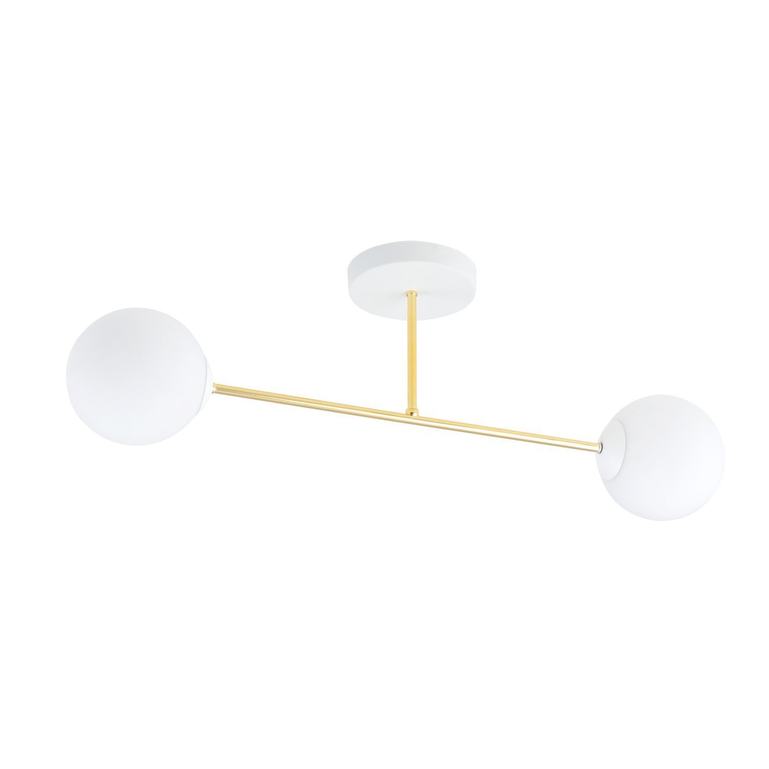 Massive Deckenspirale Atria 6 – Metall/Weiß, 111,5 Cm Breit, Mit E14 Fassung & Inkl. Leuchtmittel