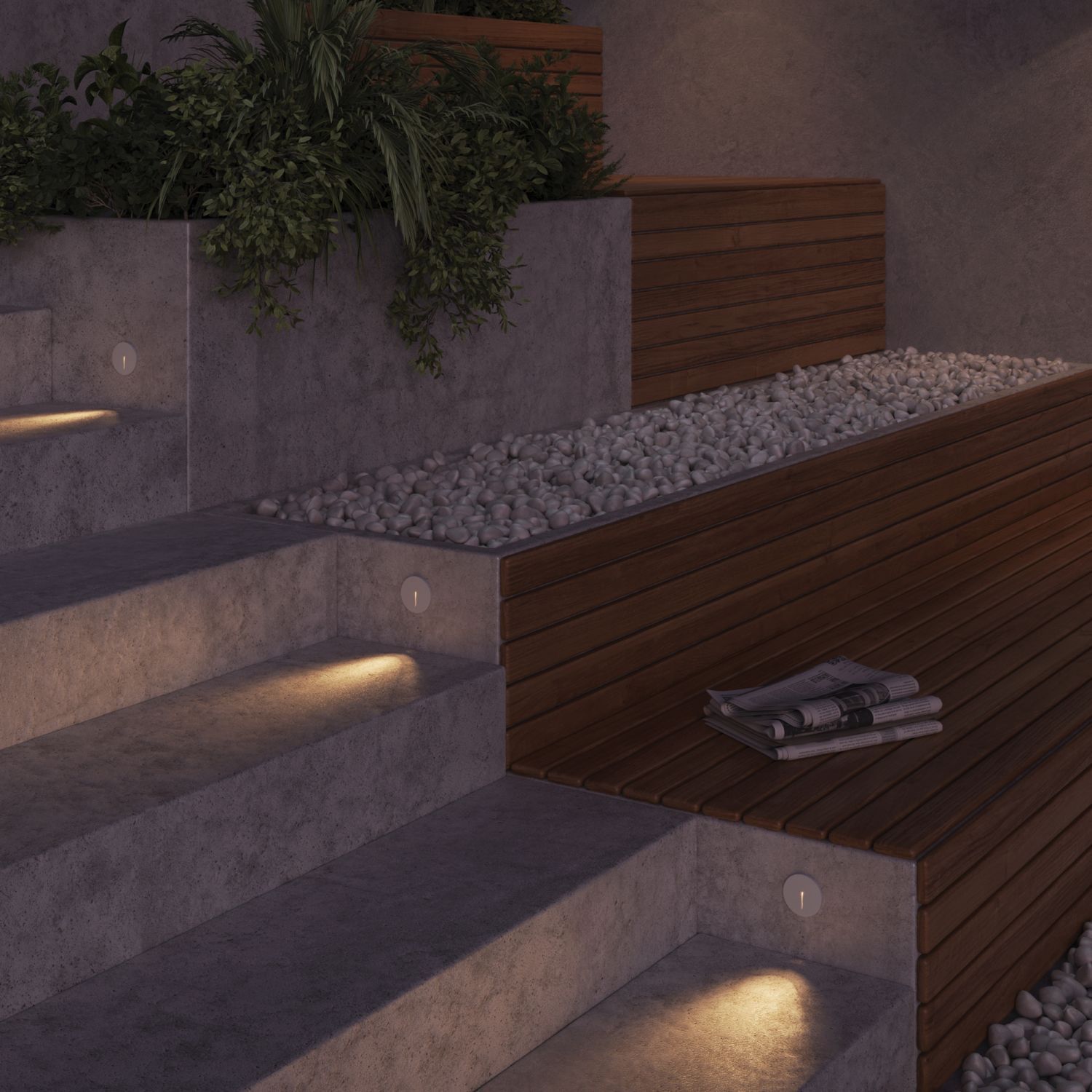 Drinnen, Innenarchitektur, Holz, Topfpflanze, Treppe