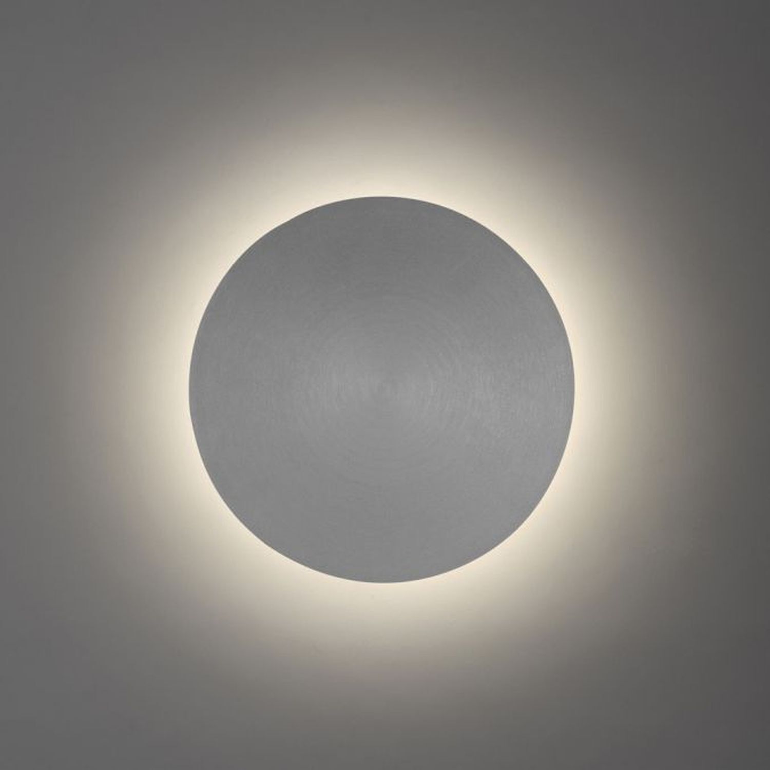 LED Akku Wandlampe Grau Ø25 cm dimmbar Fernbedienung Natur, Nacht, Draußen, Astronomie, Mond
