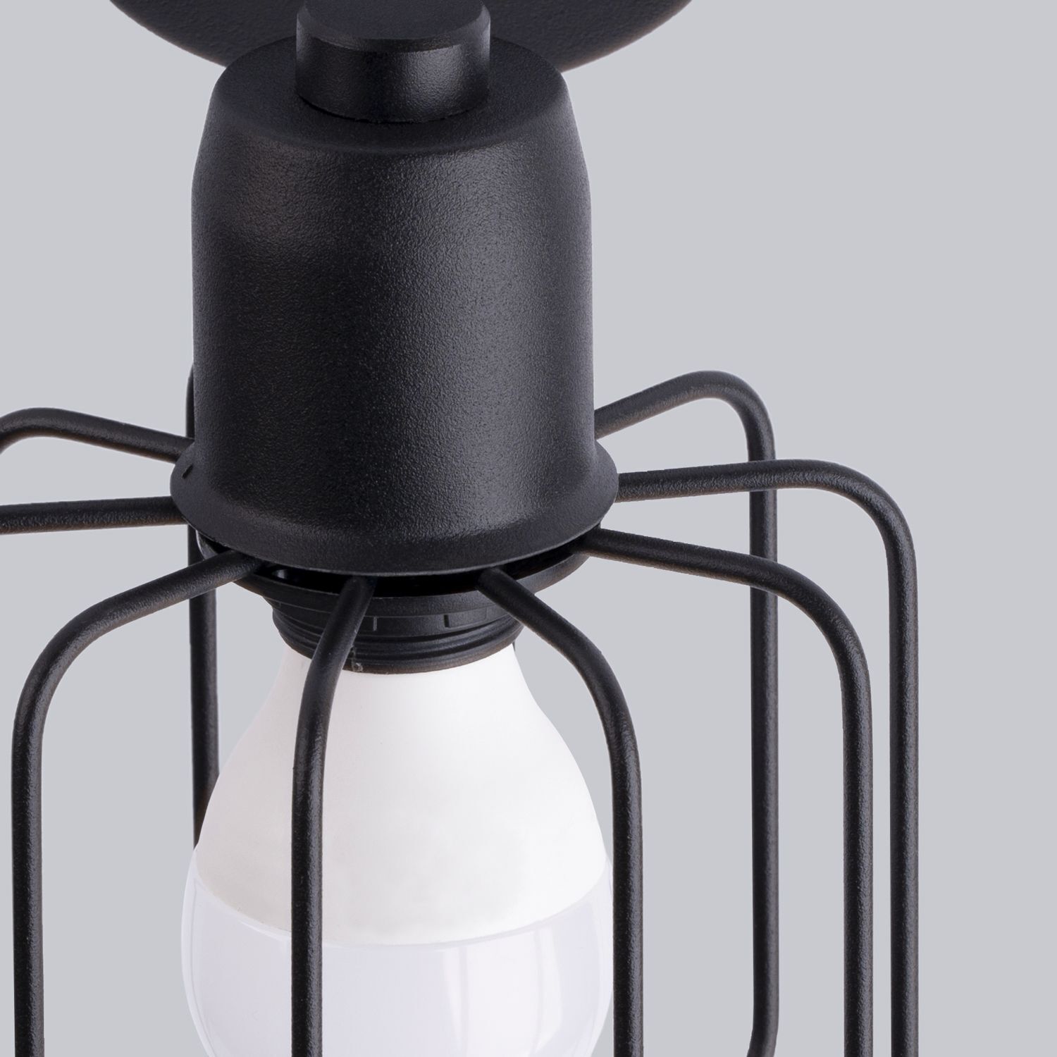 Wandlampe Schwarz schwenkbar klein Retro E14