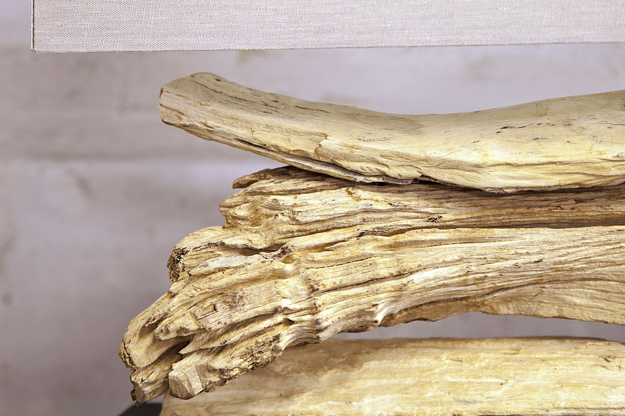 Individuelle Tischlampe 50cmx80cm Treibholz Holz, Treibholz