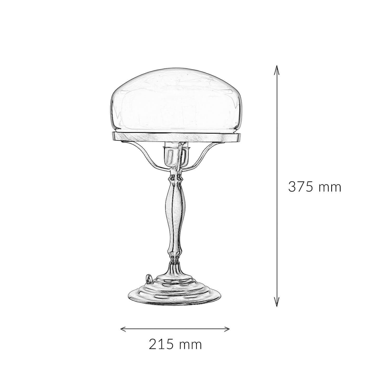 Lampe, Glas, Tischlampe, Mobiliar