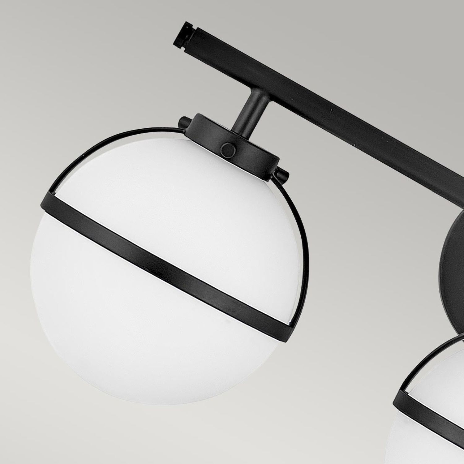 Badezimmerlampe Wand IP44 60,6 cm breit Metall Glas E14