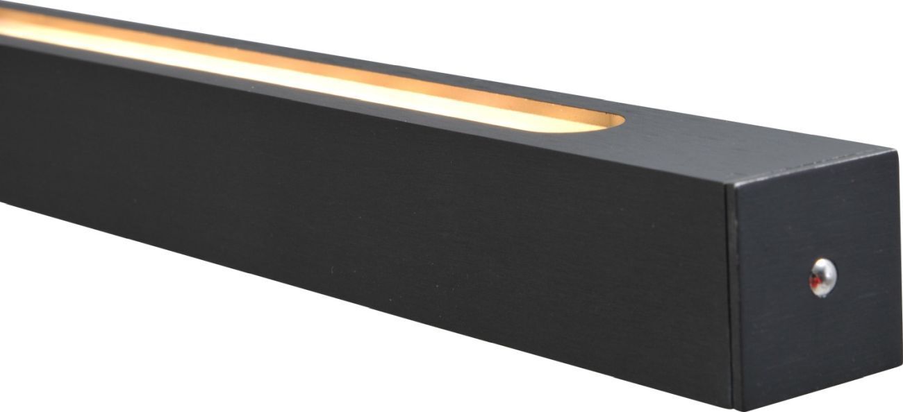 Dimmbare dünne LED Pendelleuchte REAL Nickel dunkel