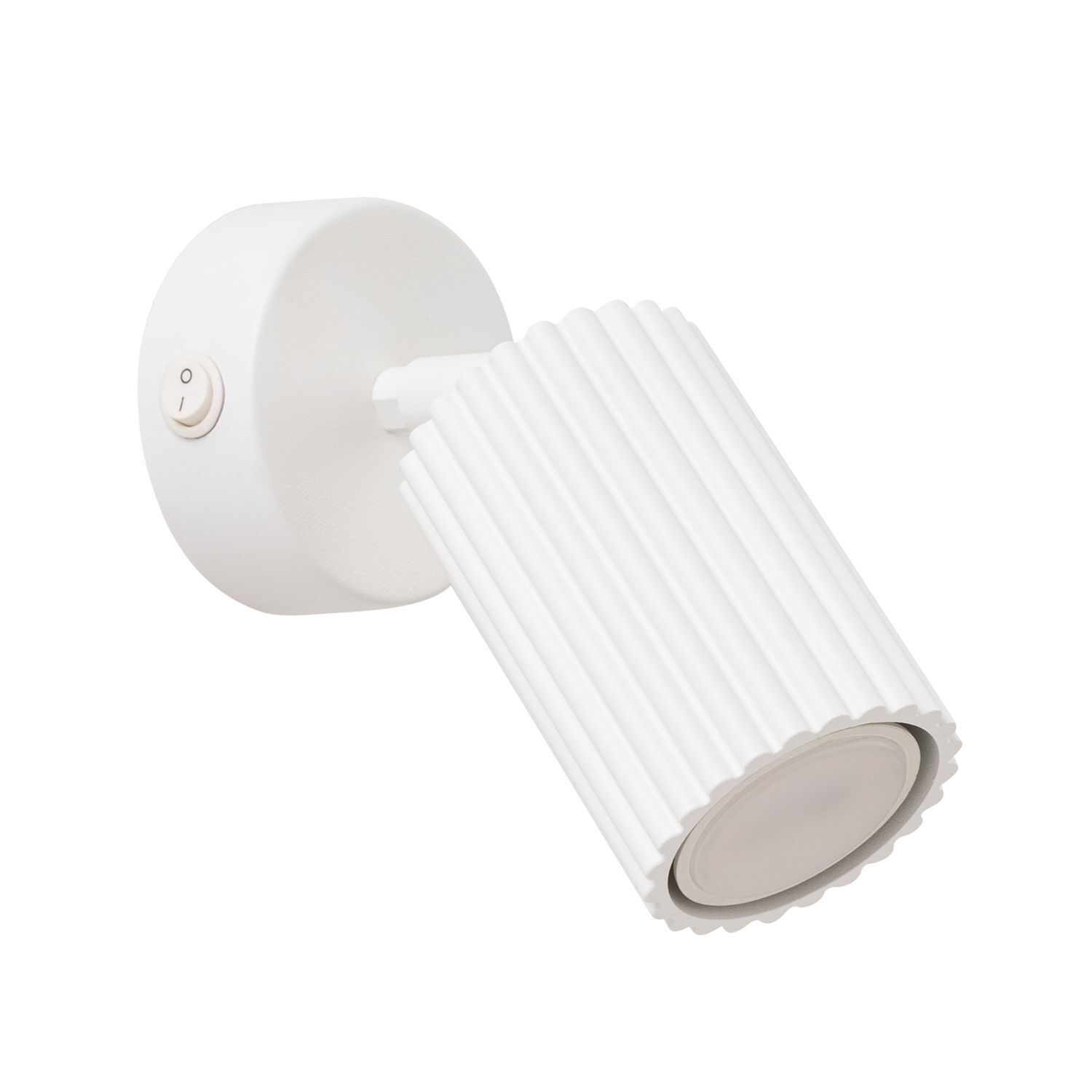 Spot Lampe Weiß GU10 B: 8 cm klein Aluminium schwenkbar