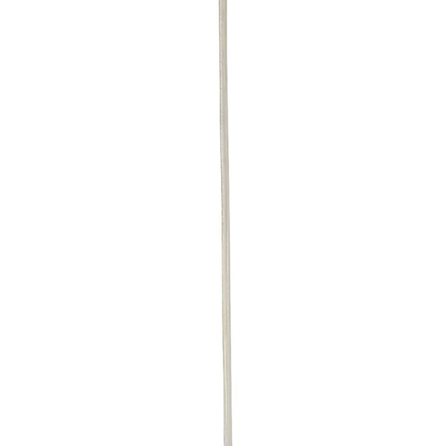 Hängelampe rund Ø 25 cm in Messing Weiß Metall Glas