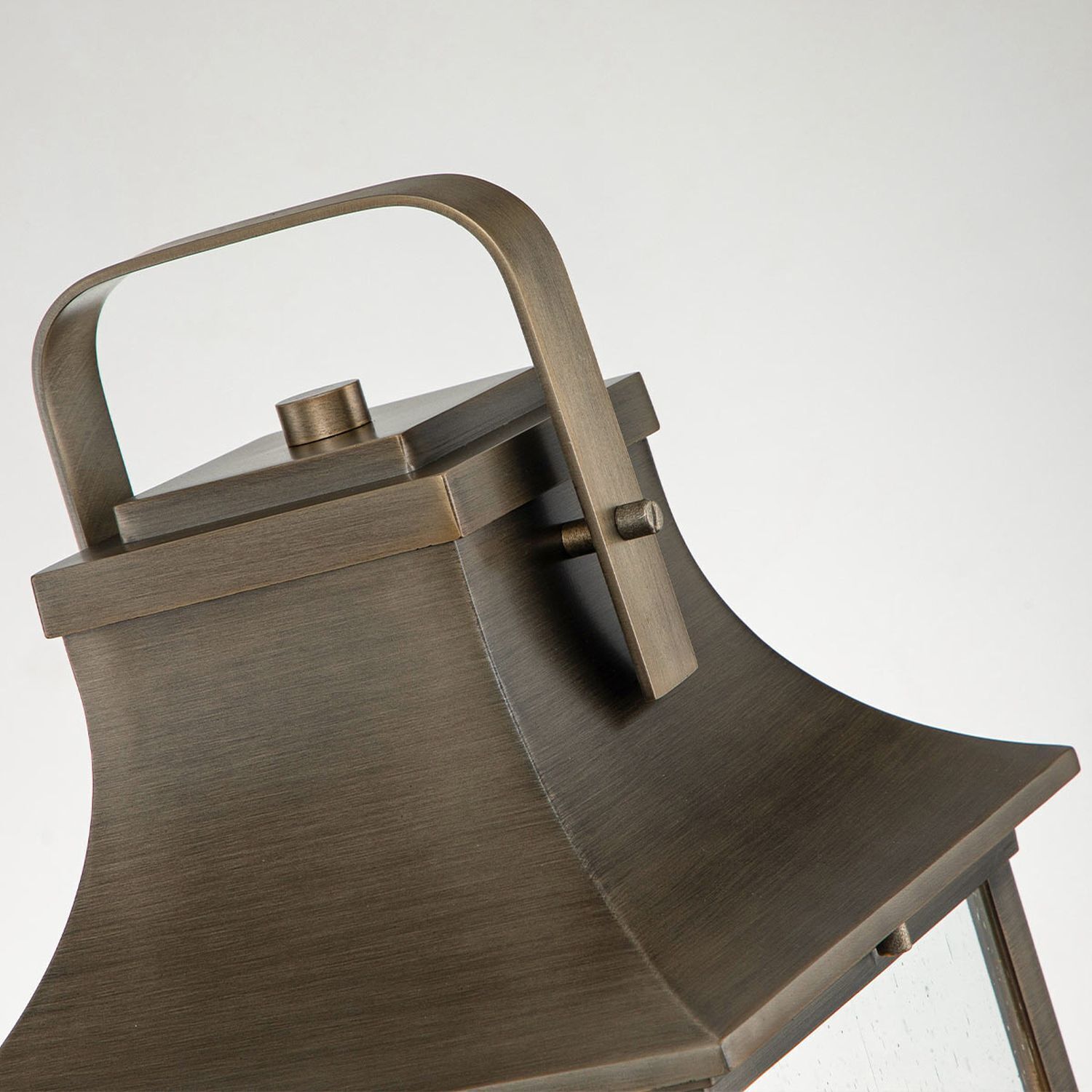 Sockelleuchte Garten Terrasse 64,8 cm hoch IP44 E27 in Bronze