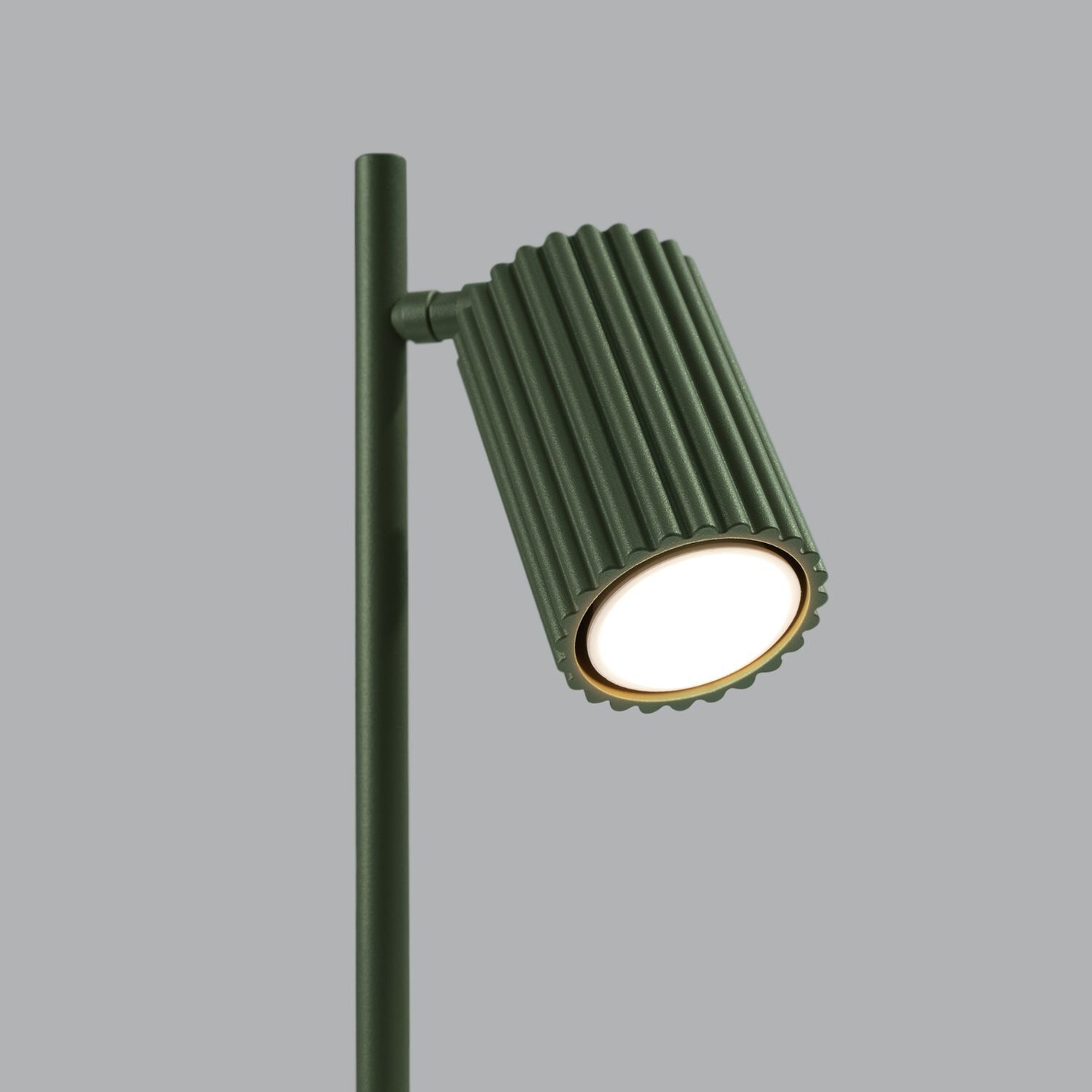 Schreibtischlampe Modern 43 cm hoch Grün GU10 schwenkbar BERTA