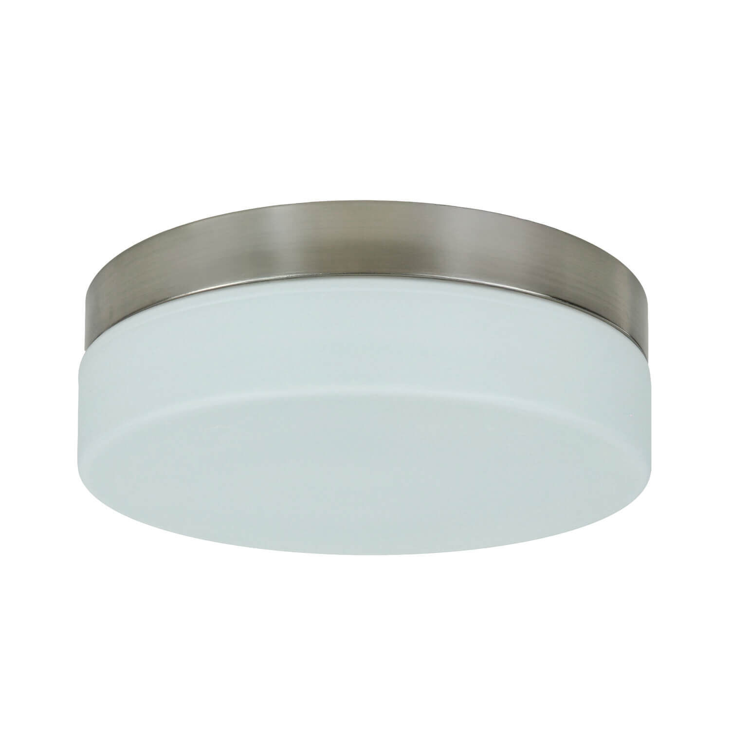 deckenleuchte, led-deckenleuchte, rund, stahl, weiß