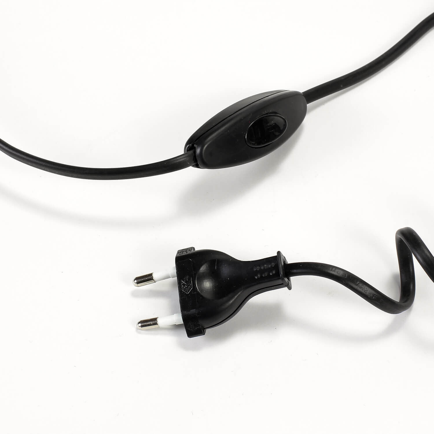 Schwarze Tischleuchte Metall H 35cm Doppelschirm Adapter, Elektronik, Stecker, Rauchrohr