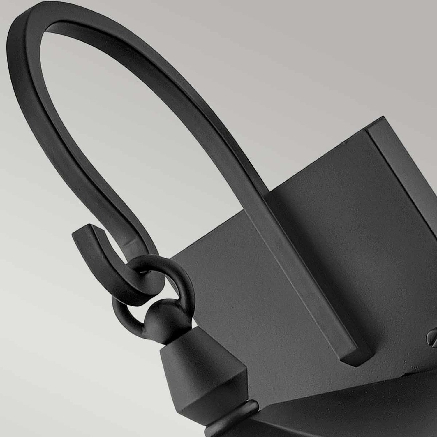 Lampe, Einstellbare Lampe, Metall, Schwarz, Wand-/Hängeleuchte