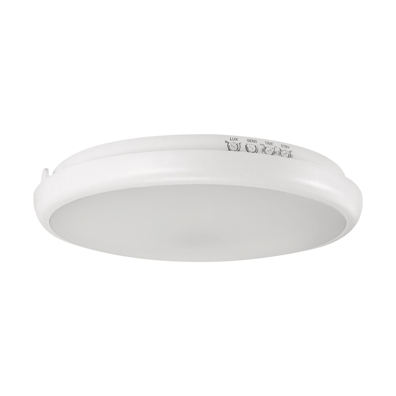 LED Deckenlampe Bewegungsmelder IP65 D: 26,5 cm rund Feuchtraum