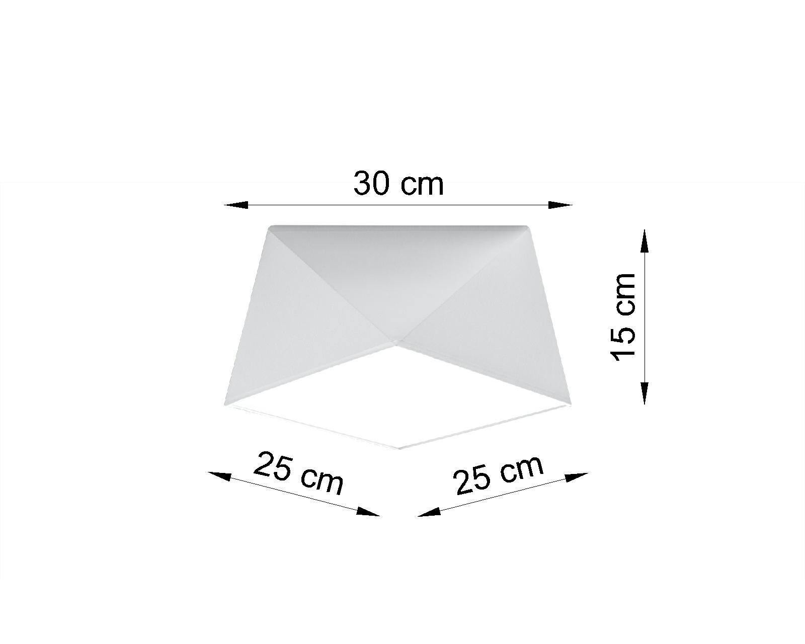 Deckenleuchte Weiß geometrisch Modern wohnlich LYNNDIE