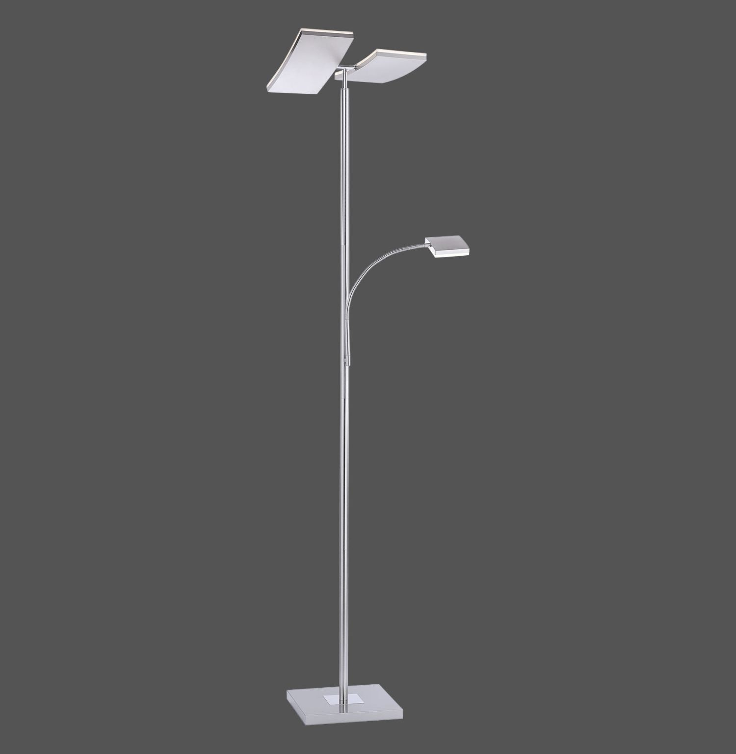 LED Deckenfluter Lesearm Touch dimmbar 196 cm 3000 K Lampe