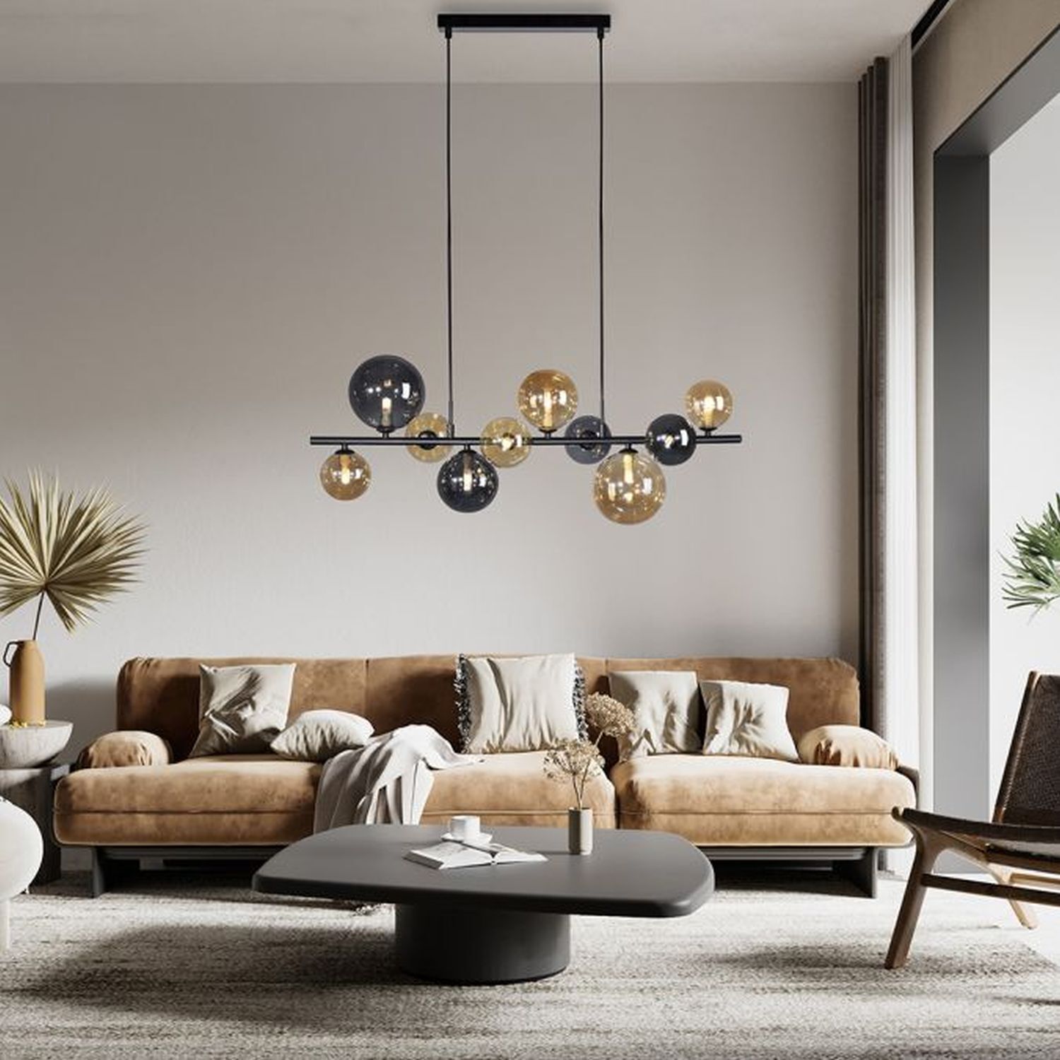 Dekoration für Zuhause, Tabelle, Lampe, Wohnzimmer, Couch