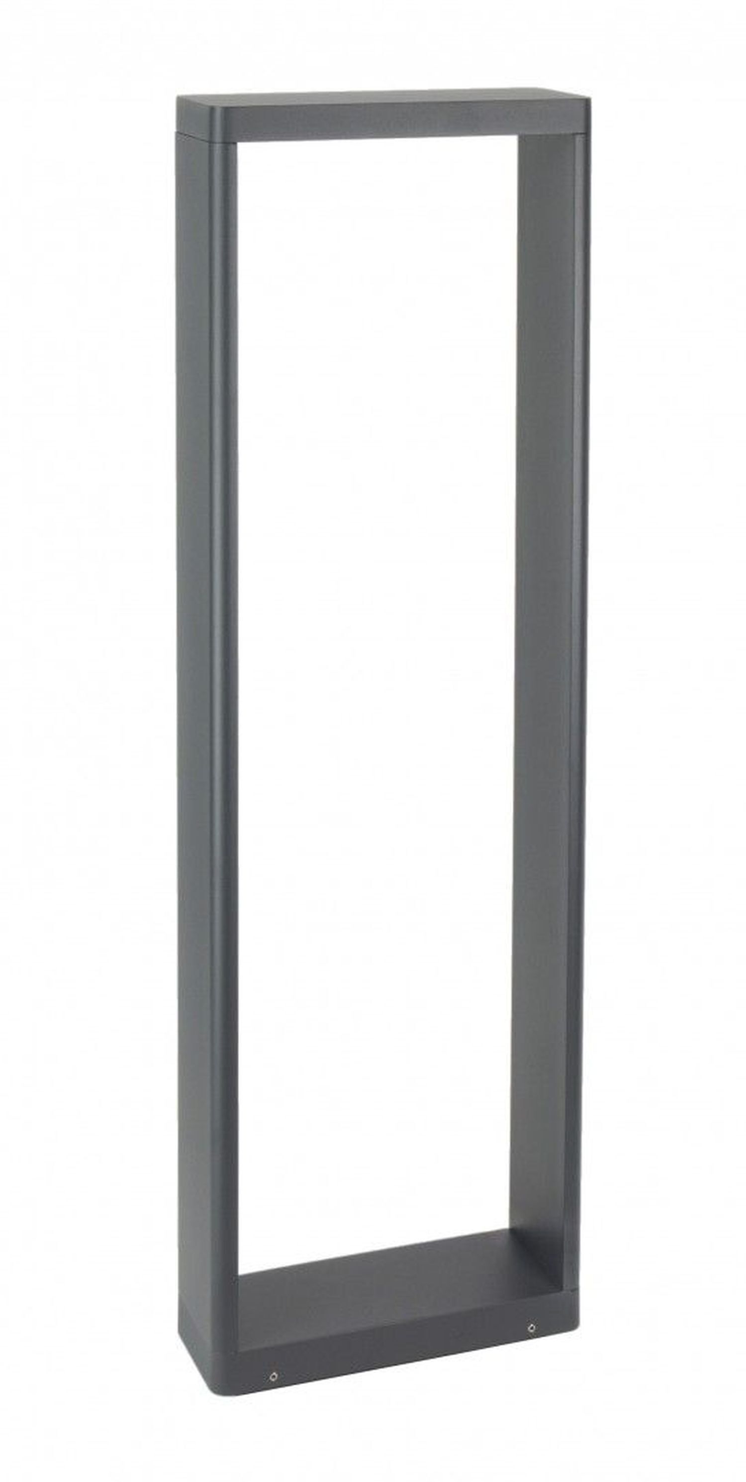 LED Stehlampe außen Aluminium Glas IP65 9 W 75 cm hoch