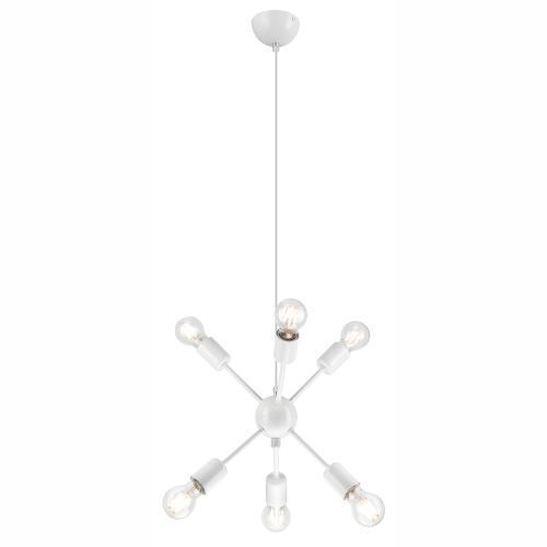 Stylische Hängeleuchte ANETHA Weiß Modern Esstisch