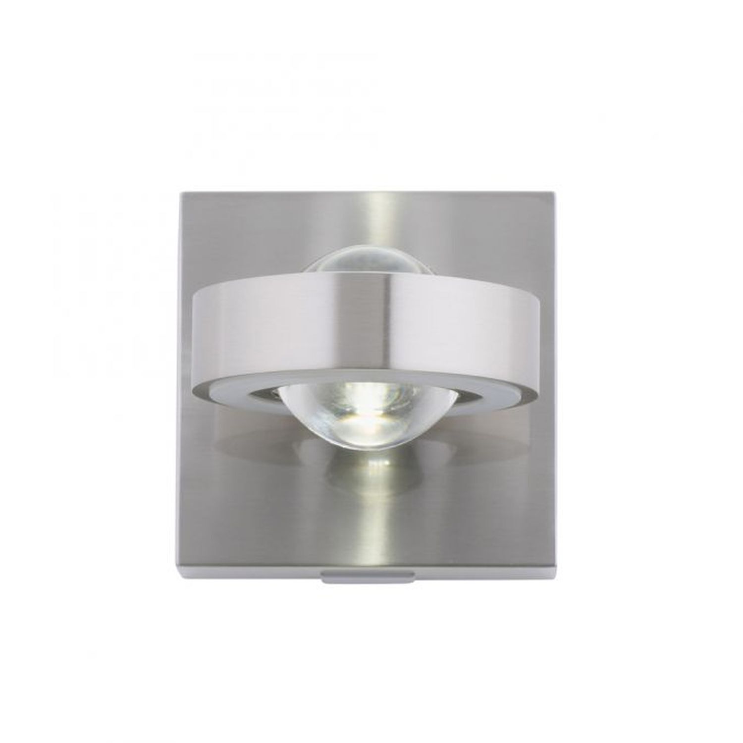 Verstellbare LED Wandspot in Stahl RGB dimmbar T:16 cm