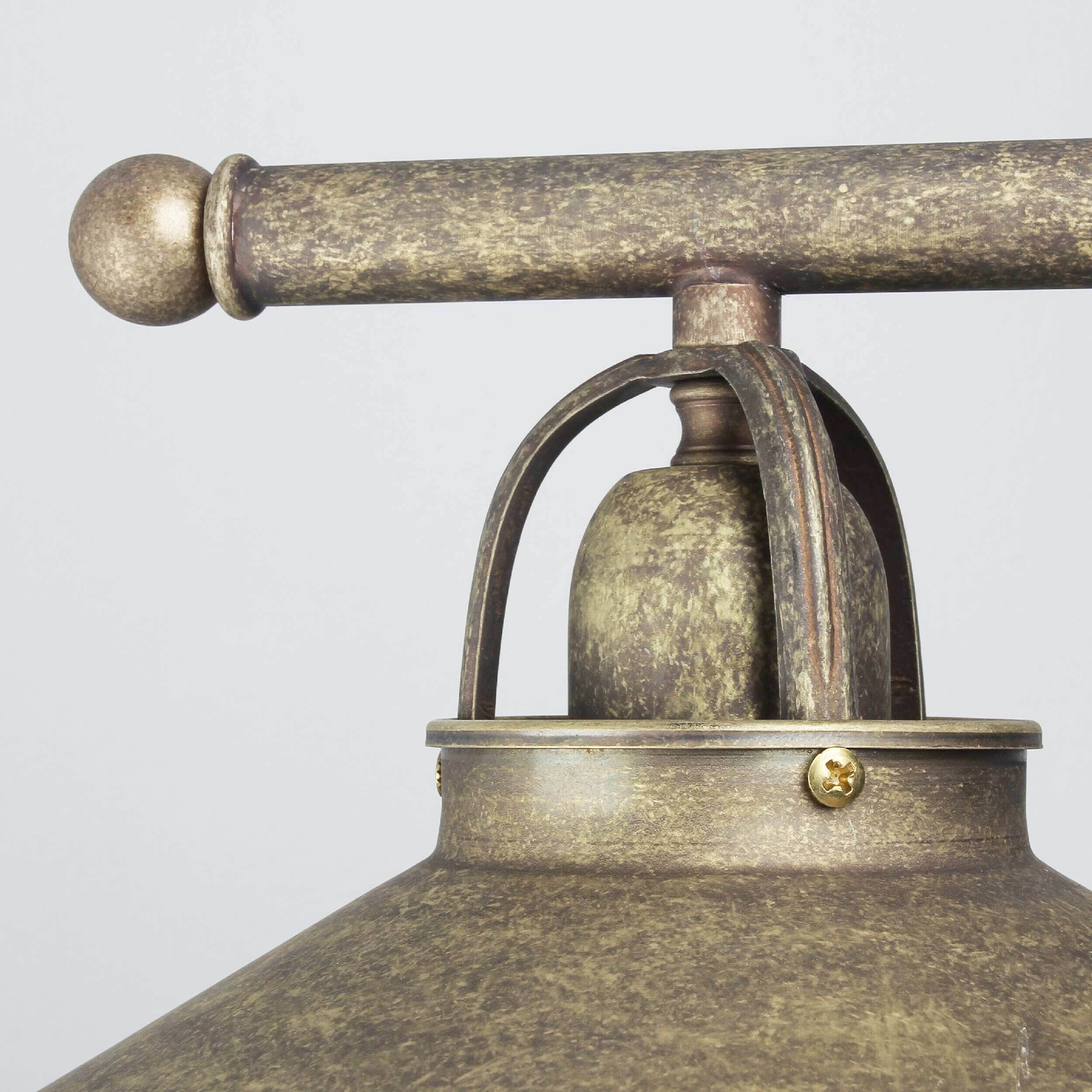 Rustikale Hängeleuchte Country Bronze Antik Bronze