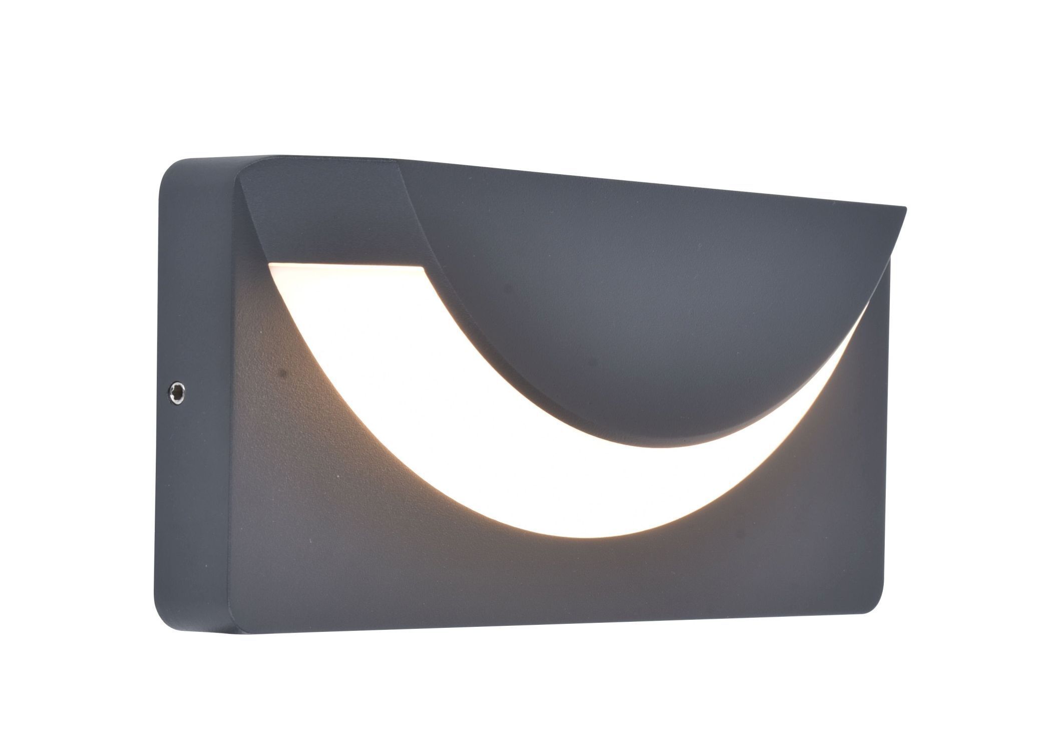 LED Wandleuchte Aluminium IP54 B:23,1 cm 3000 K 450 lm