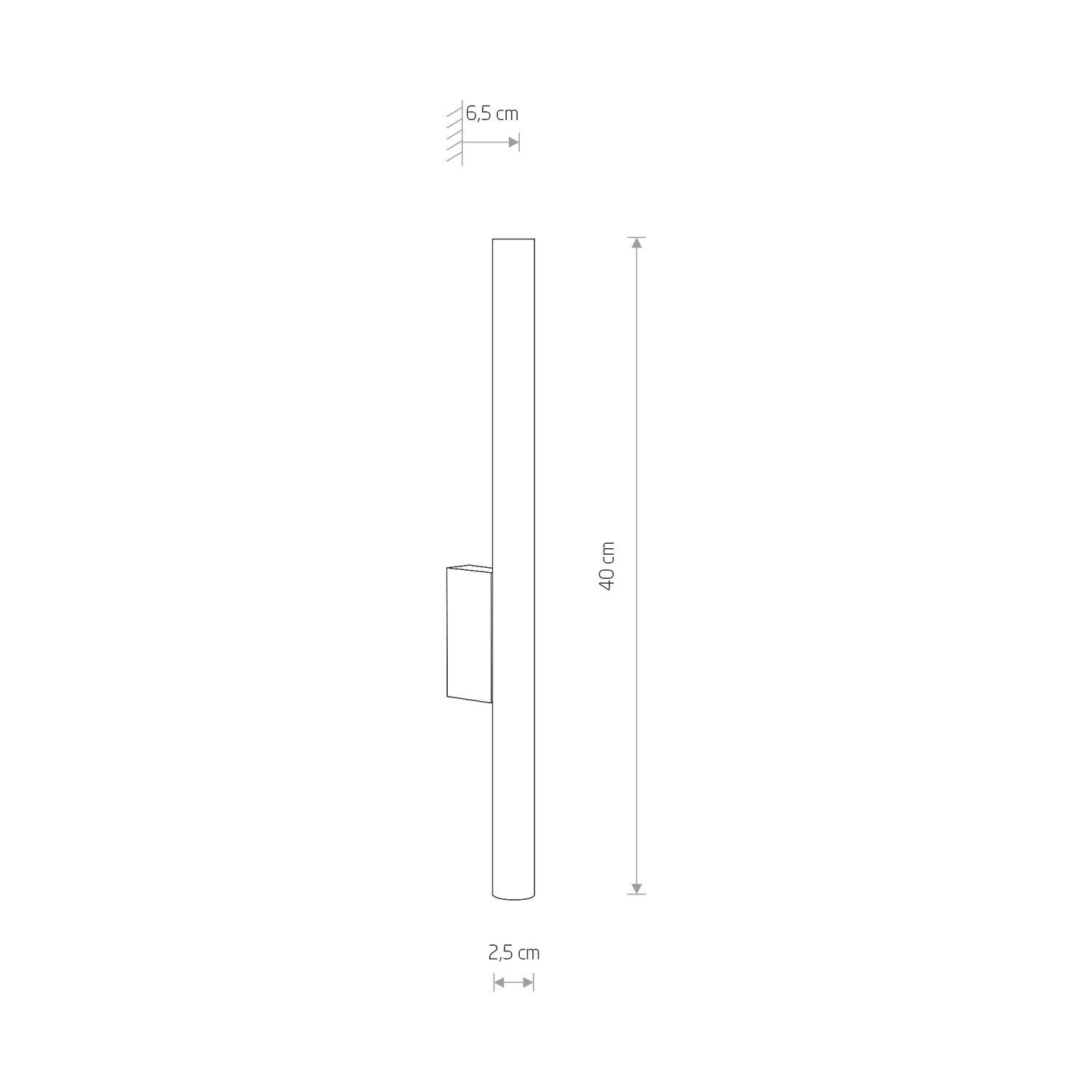 Wandlampe Kupfer 2-flammig Up Down G9 Metall indirekt