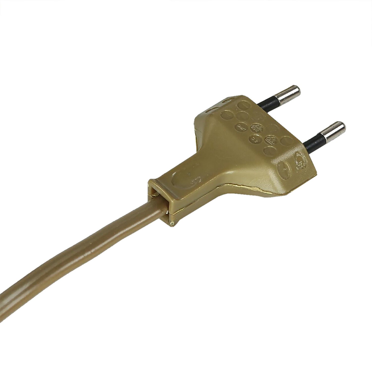 Tischlampe Messing in Bronze mit Glas Premium Adapter, Elektronik, Stecker