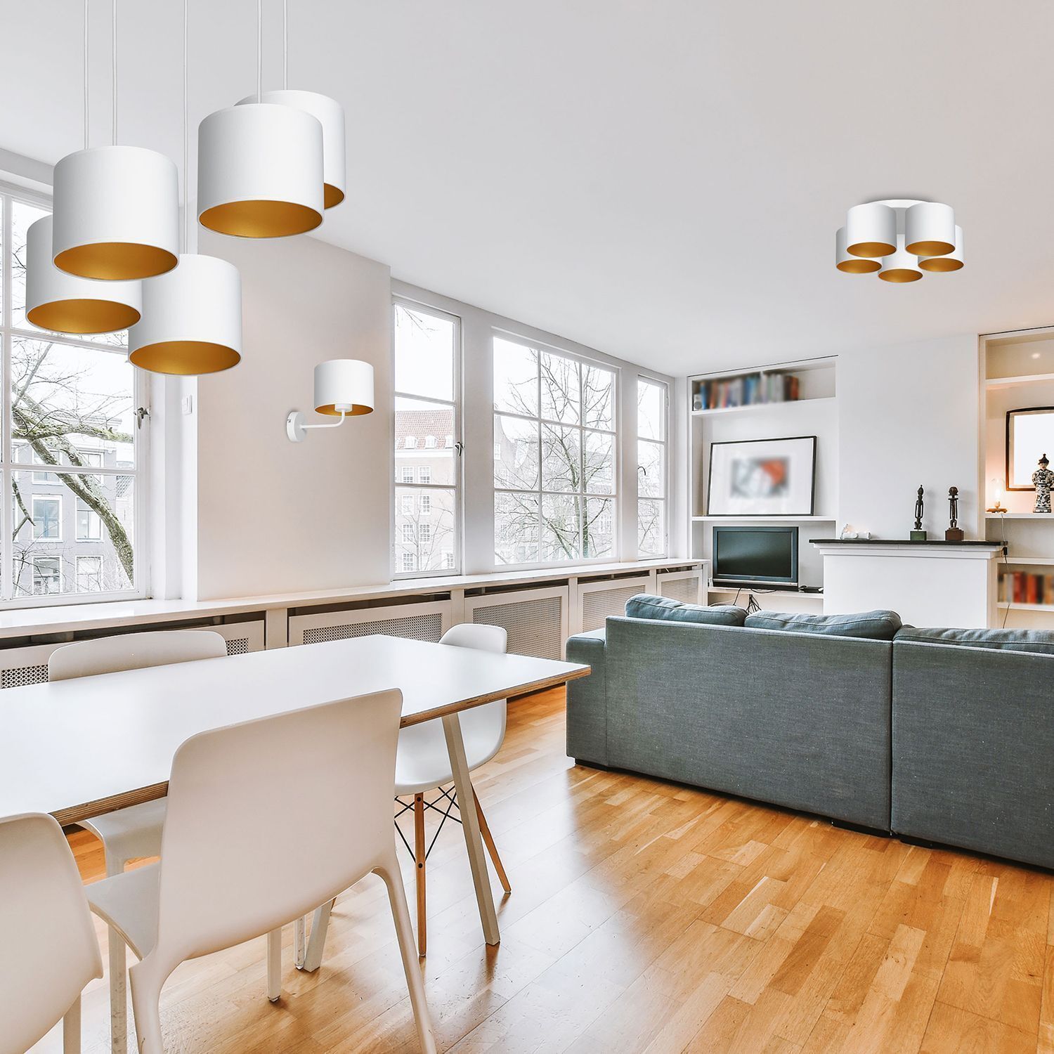 Speisesaal, Esstisch, Tisch, Lampe, Innenarchitektur