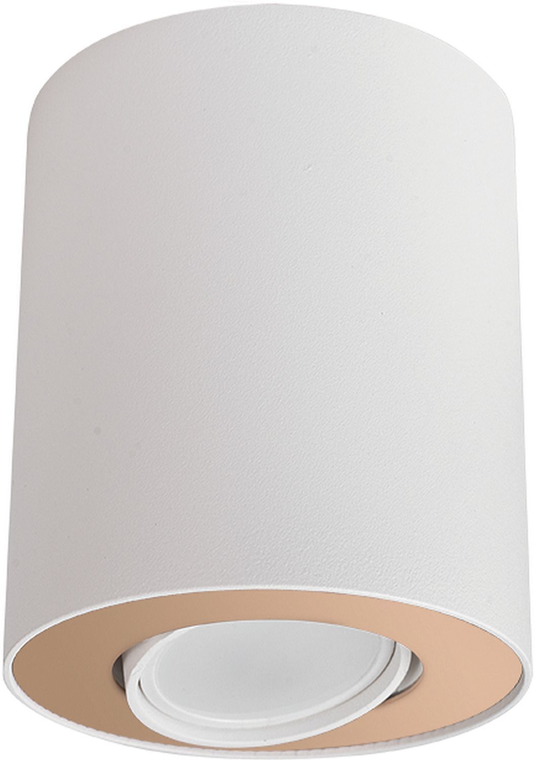 Spot Weiß Gold Flur 1xGU10 Wohnzimmer Lampe MILENA