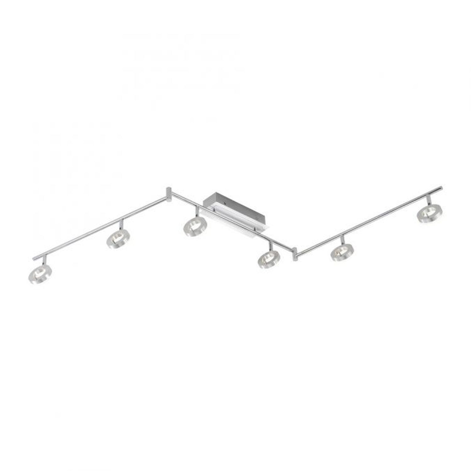 Beweglicher LED Deckenstrahler in Aluminium IP44 188 cm