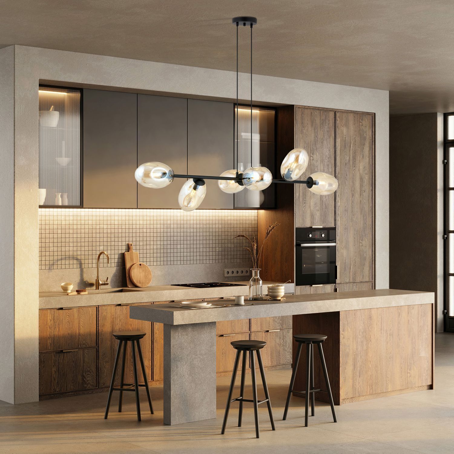 Drinnen, Innenarchitektur, Küche, Mobiliar, Waschbeckenarmatur