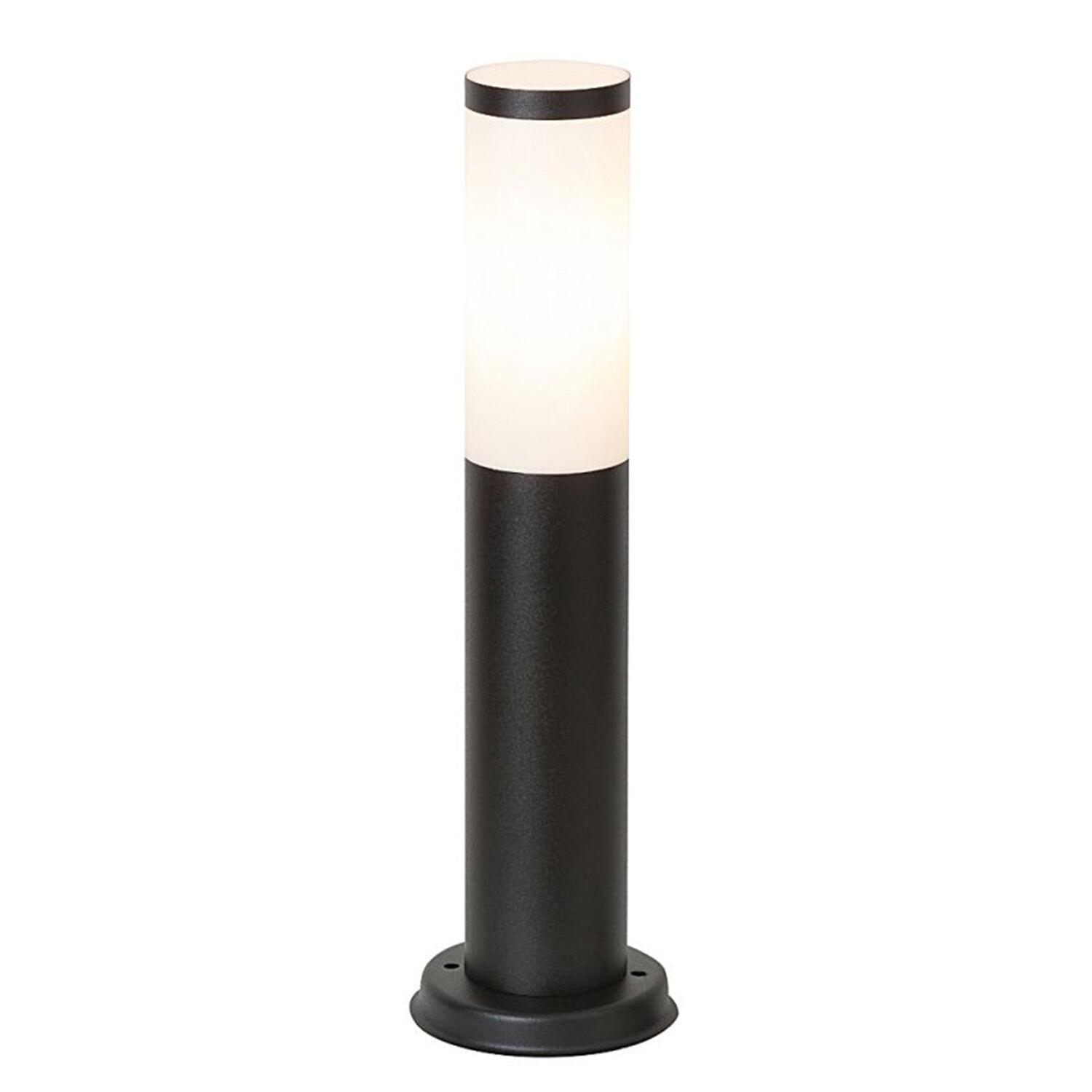 Stehlampe Außen Schwarz Weiß H:45cm IP44 blendarm