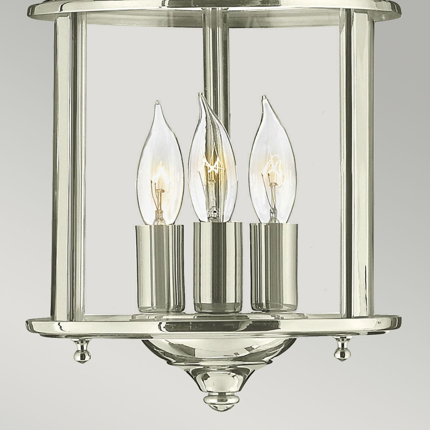Hängeleuchte Metall Glas Jugendstil 3x E14 AVELINE