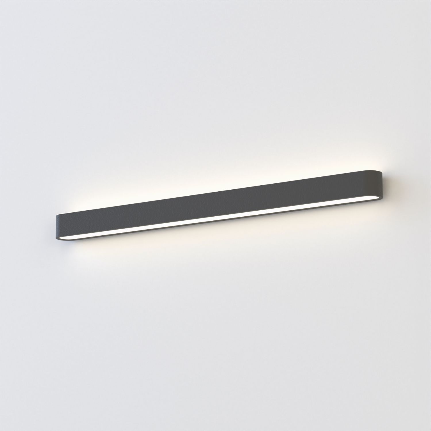 Wandleuchte Up Down 93,5 cm lang Grau 3000 K 2300 lm T8 LED