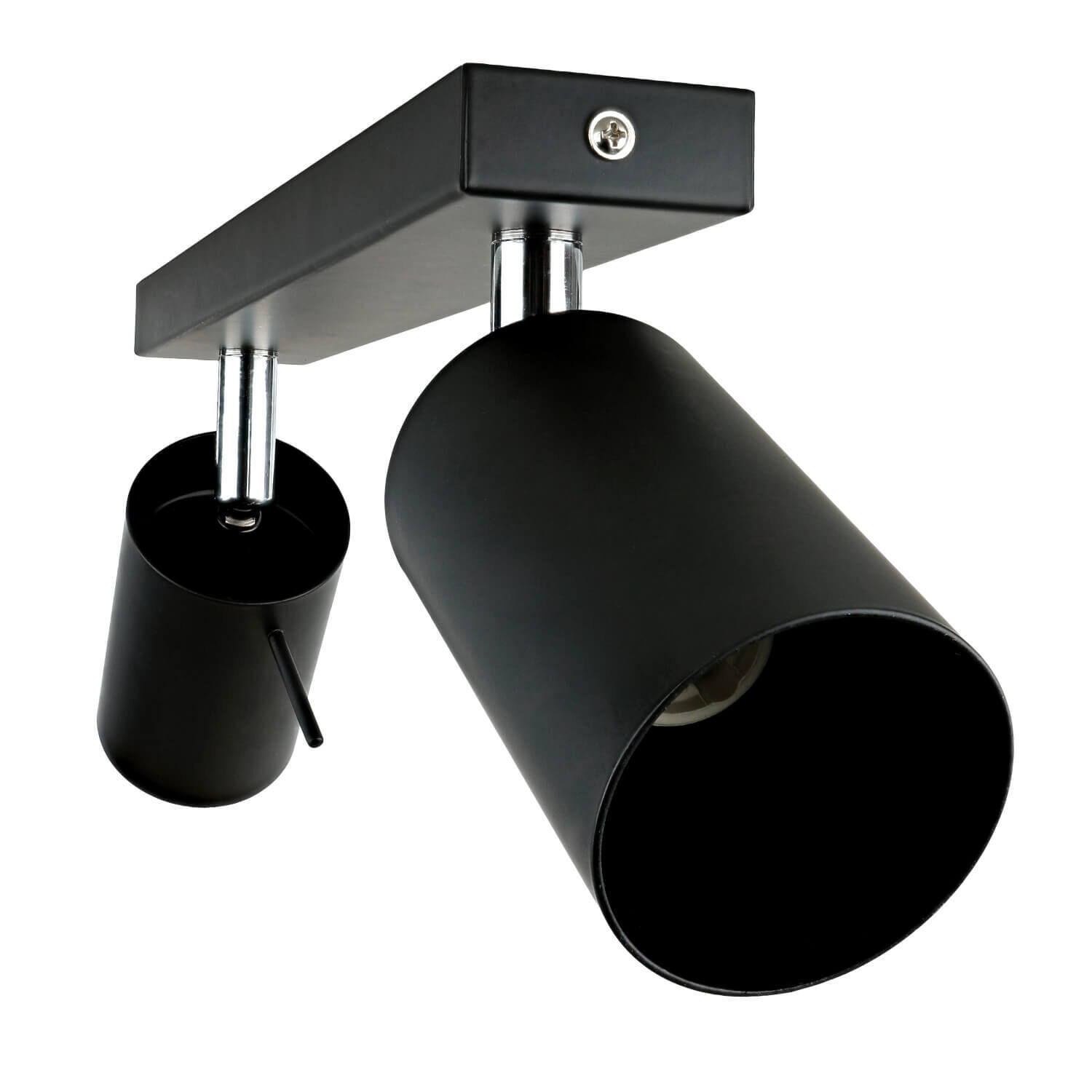 Aufbau Spotstrahler ETNA in Schwarz 2-flmg Badezimmer, Drinnen, Zimmer, Duscharmatur