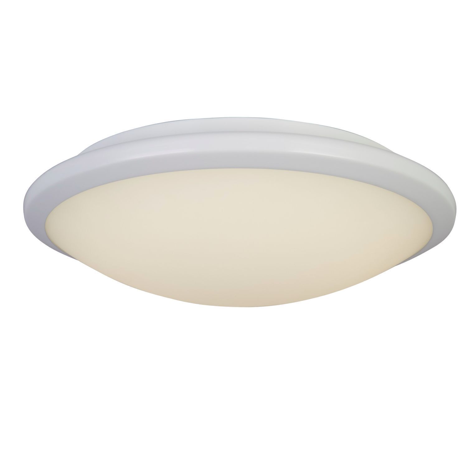 LED Deckenleuchte IP44 Ø 30,5 cm rund Weiß 3500 K Bad Deckenleuchte, Leuchte
