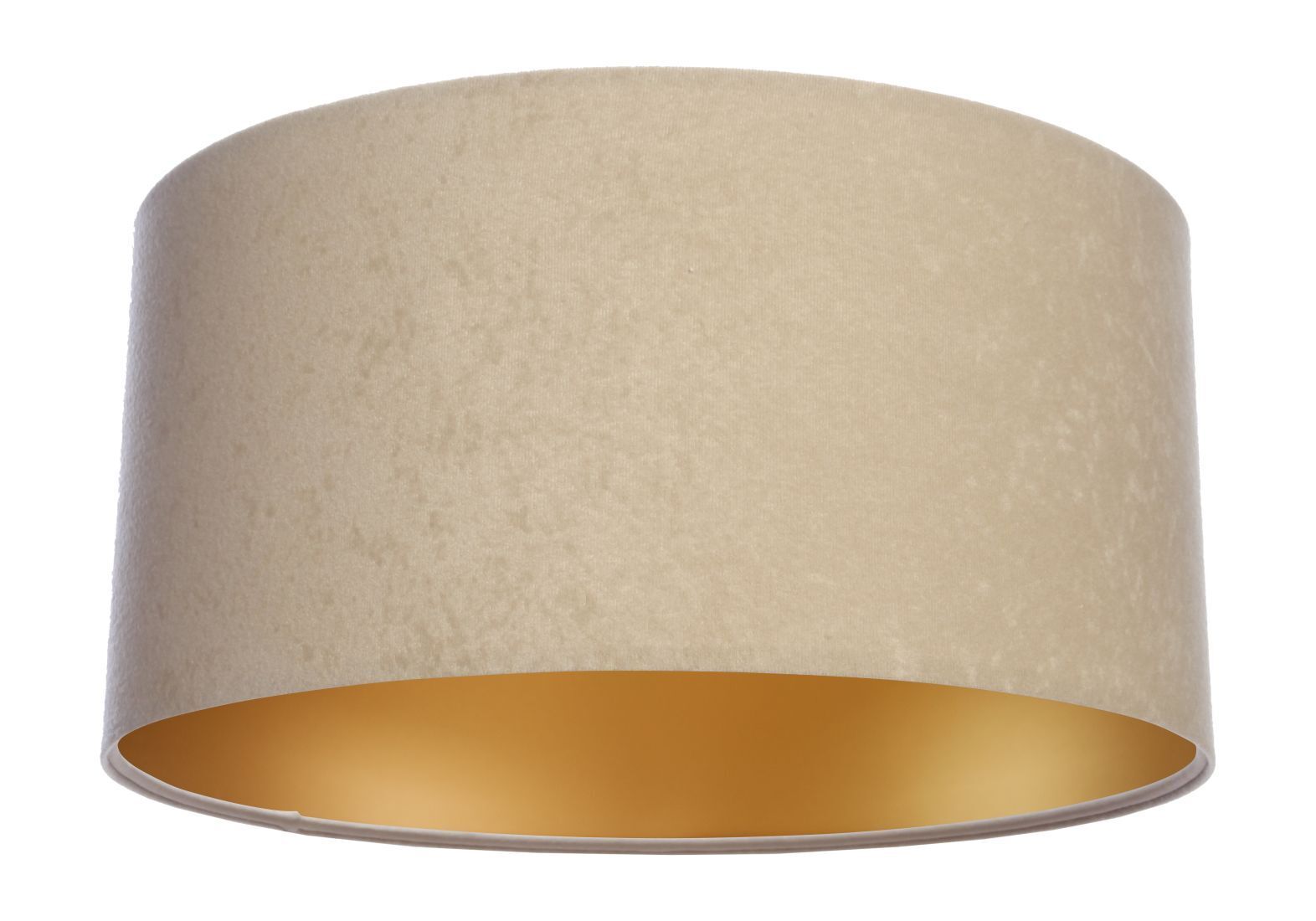 Wohnzimmerlampe Esstischleuchte Beige Gold Stoff