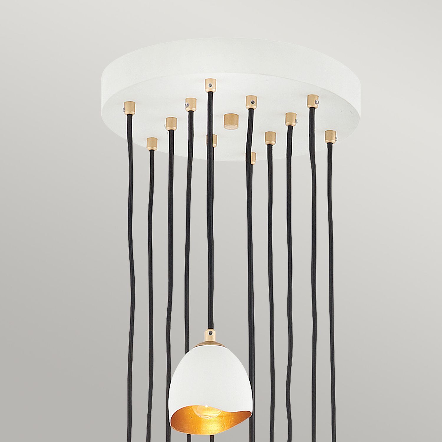 Hängelampe XXL B: 152,4 cm H: max. 370 cm E27 Modern