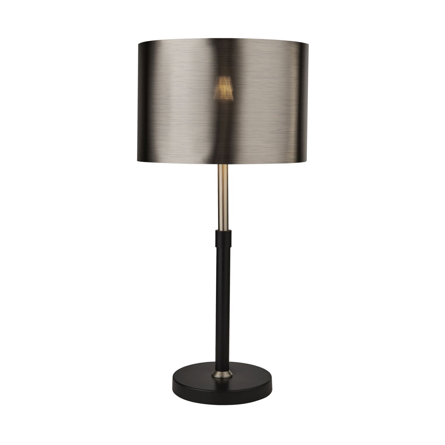 Nachttischleuchte E27 59,5 cm Schwarz Modern