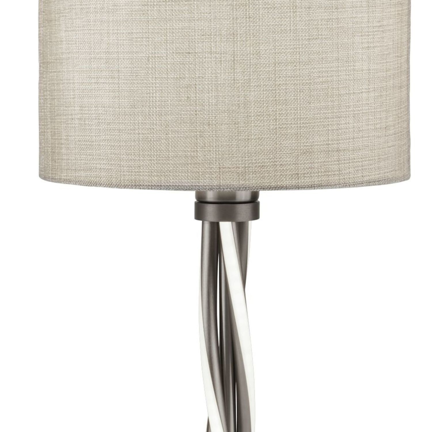 Tischlampe LED E27 H: 47 cm beleuchtete Säule