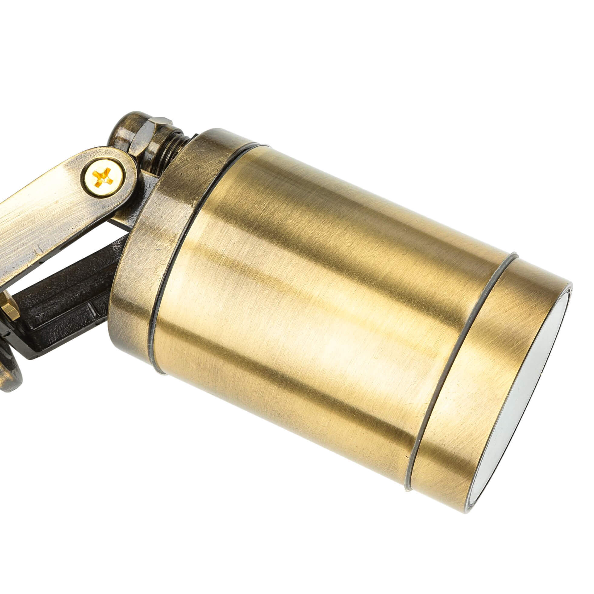 Gartenstrahler mit Erdspieß Messing massiv GU10 IP64 Beleuchtung