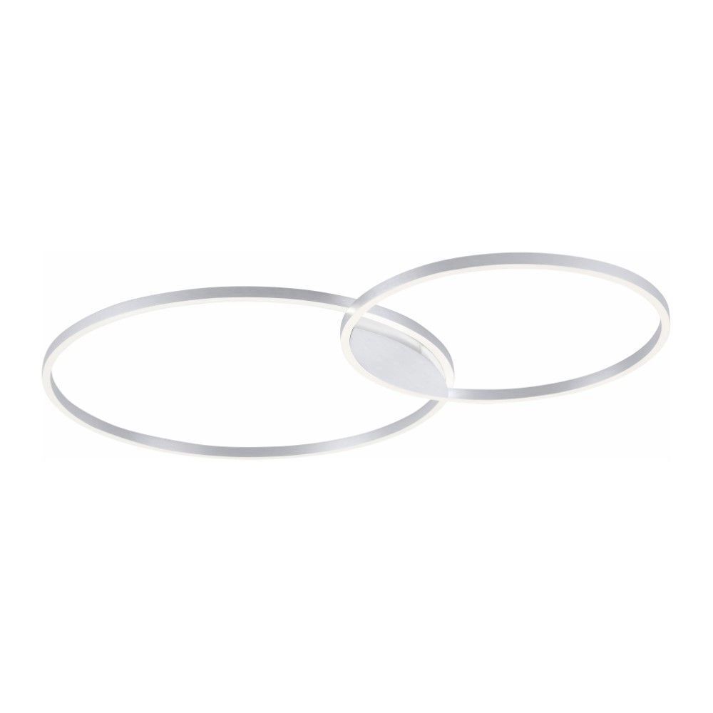 Dimmbare LED Deckenlampe Ringe in Aluminium L:124,5 cm Zubehor