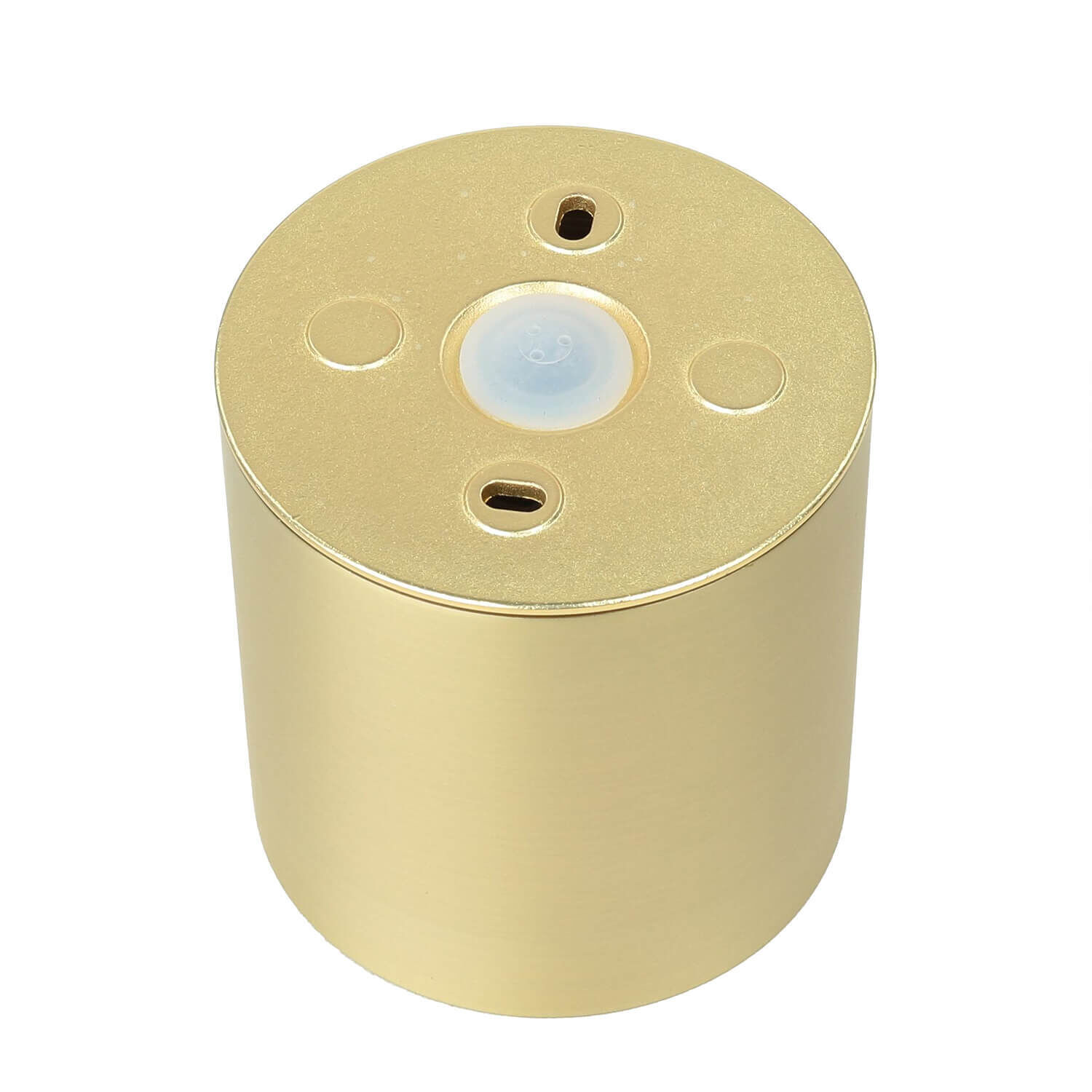 Deckenstrahler Aluminium in Messing Ø8,5 cm IP44 GU10 Lampenschirm, Gold, Zylinder, LED, Beleuchtung