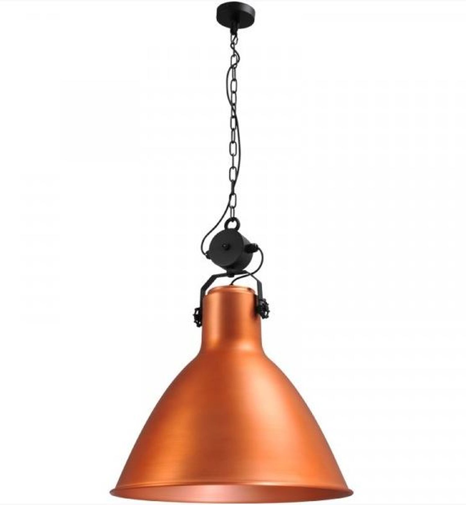 Industrie Hängeleuchte Kupfer Ø58cm